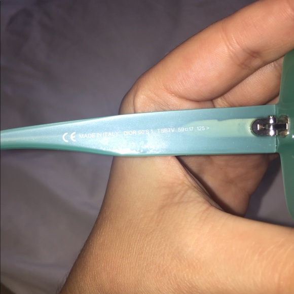 Vintage Dior 60’s 1 sunglasses TSB7V jade green